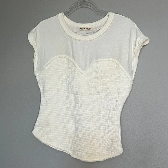 Free People We The Free Sport Tee WHITW - Picture 5 of 6